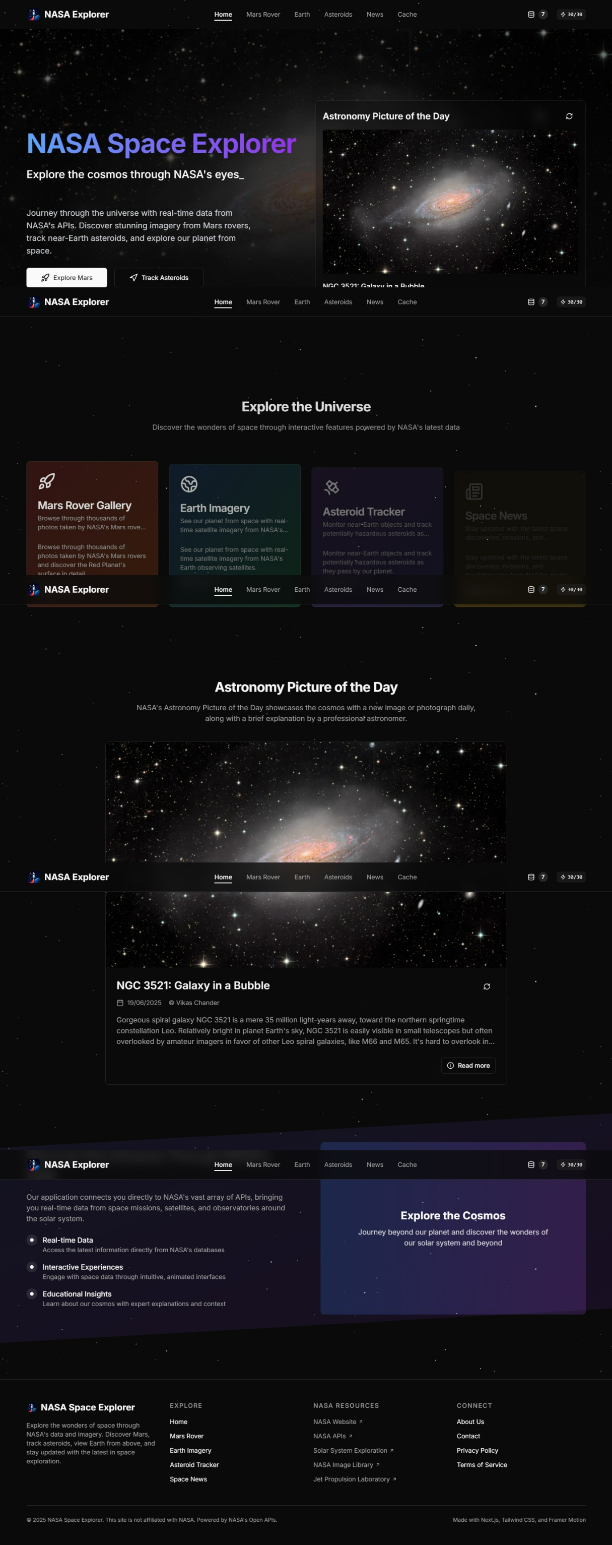 NASA Explorer Screenshot 1